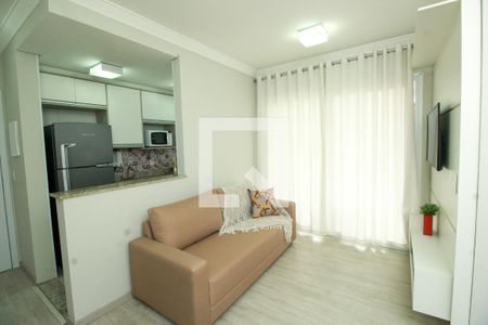 Sala de apartamento para alugar com 2 quartos, 57m² em Jardim, Santo André