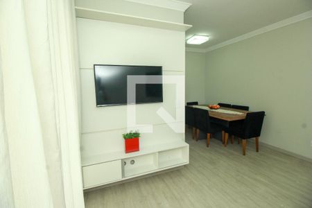 Sala de apartamento para alugar com 2 quartos, 57m² em Jardim, Santo André