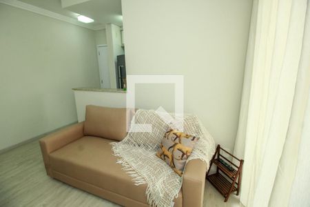 Sala de apartamento para alugar com 2 quartos, 57m² em Jardim, Santo André