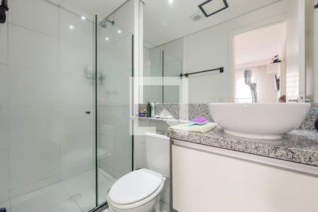 Banheiro da Suíte de apartamento à venda com 2 quartos, 57m² em Bela Vista, Osasco