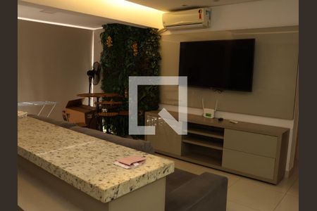 Sala de apartamento à venda com 2 quartos, 60m² em São Francisco , Goiânia