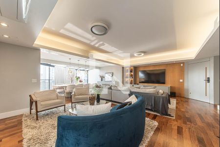 Sala de apartamento à venda com 4 quartos, 305m² em Brooklin, São Paulo