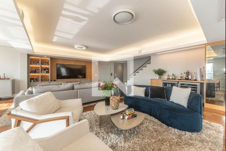 Sala de apartamento à venda com 4 quartos, 305m² em Brooklin, São Paulo