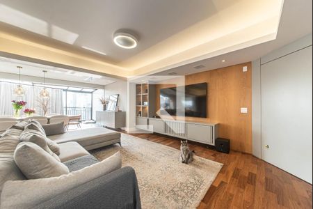 Sala de apartamento à venda com 4 quartos, 305m² em Brooklin, São Paulo