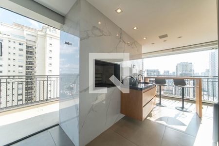 Varanda de apartamento à venda com 4 quartos, 305m² em Brooklin, São Paulo