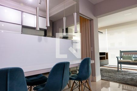 Sala/Cozinha de apartamento para alugar com 1 quarto, 55m² em Jardim Americano, Sorocaba