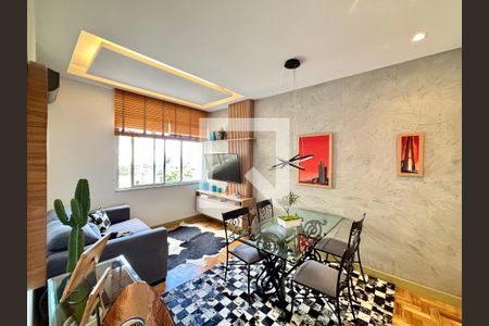 Sala de apartamento à venda com 2 quartos, 72m² em Lagoa, Rio de Janeiro