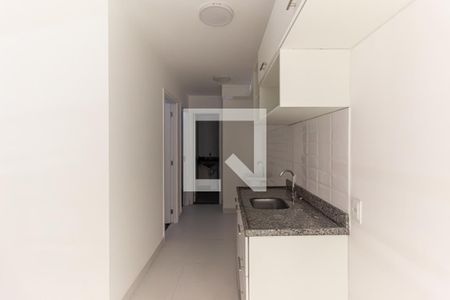 Cozinha de apartamento para alugar com 2 quartos, 40m² em Centro Histórico de São Paulo, São Paulo