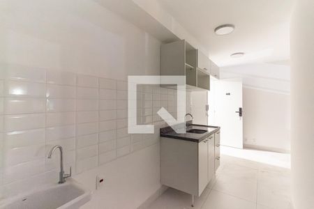 Cozinha de apartamento para alugar com 2 quartos, 40m² em Centro Histórico de São Paulo, São Paulo