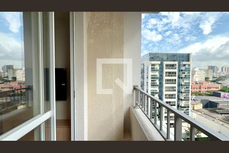Varanda de kitnet/studio para alugar com 1 quarto, 25m² em Pinheiros, São Paulo