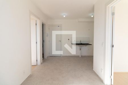 Sala - Cozinha de apartamento para alugar com 2 quartos, 35m² em Jardim Peri Peri, São Paulo