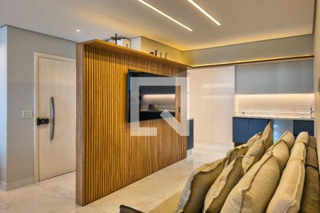 Sala de apartamento para alugar com 4 quartos, 144m² em Guilhermina, Praia Grande