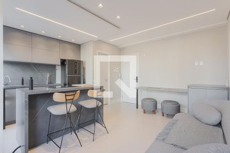 Sala de apartamento para alugar com 1 quarto, 35m² em Pinheiros, São Paulo