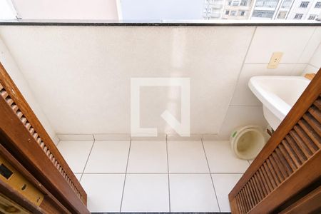 Varanda de kitnet/studio para alugar com 1 quarto, 25m² em Centro Histórico de São Paulo, São Paulo