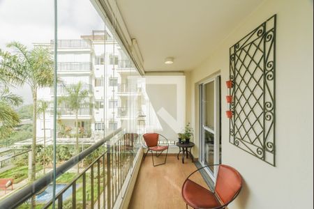 Varanda de apartamento à venda com 2 quartos, 66m² em Vila Monte Alegre, São Paulo