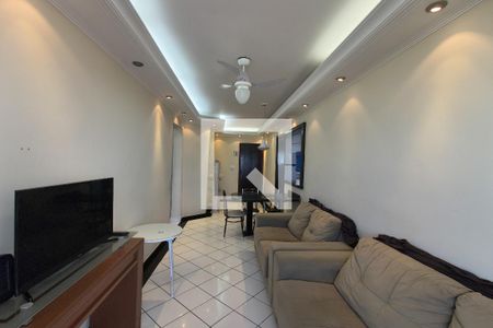 Sala de apartamento para alugar com 2 quartos, 90m² em Nova Mirim, Praia Grande