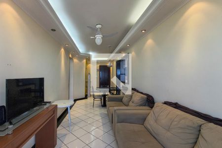 Sala de apartamento para alugar com 2 quartos, 90m² em Nova Mirim, Praia Grande