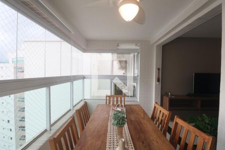 Varanda de apartamento para alugar com 2 quartos, 77m² em Vila Alzira, Guarujá
