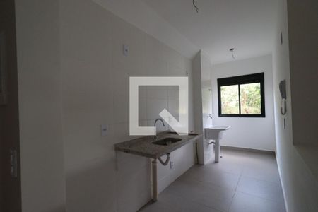 Cozinha de apartamento para alugar com 2 quartos, 59m² em Terras de Santa Marta, Ribeirão Preto