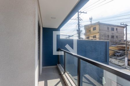 Varanda  de apartamento à venda com 2 quartos, 46m² em Centro, Diadema
