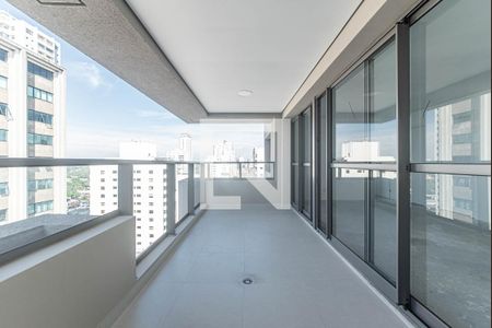 Varanda de apartamento para alugar com 2 quartos, 81m² em Brooklin, São Paulo