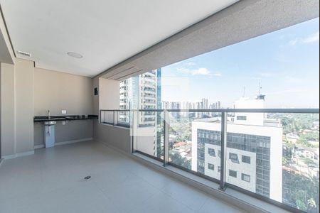 Varanda de apartamento para alugar com 2 quartos, 81m² em Brooklin, São Paulo