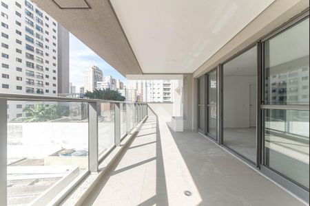 Varanda de apartamento à venda com 2 quartos, 144m² em Brooklin, São Paulo