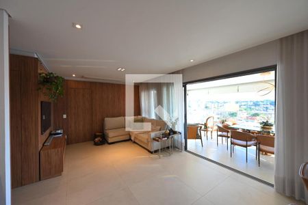 Sala de apartamento à venda com 3 quartos, 133m² em Mirandópolis, São Paulo