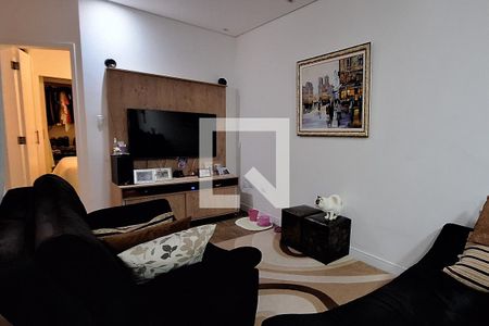 Sala de apartamento à venda com 2 quartos, 98m² em Vila Tibiriçá, Santo André