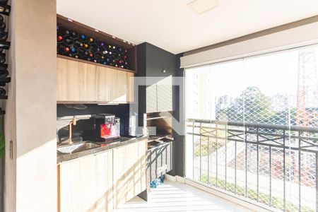 Varanda gourmet de apartamento à venda com 2 quartos, 83m² em Jaguaré, Osasco