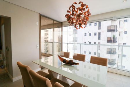 Sala / Cozinha de apartamento à venda com 2 quartos, 78m² em Indianópolis, São Paulo