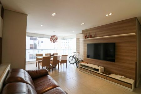 Sala / Cozinha de apartamento à venda com 2 quartos, 78m² em Indianópolis, São Paulo