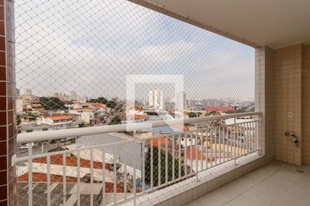 Varanda da Sala de apartamento para alugar com 3 quartos, 76m² em Vila Paiva, São Paulo