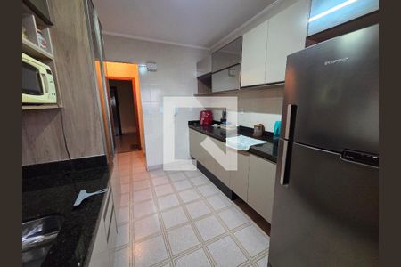 Cozinha de apartamento para alugar com 3 quartos, 182m² em Vila Caiçara, Praia Grande