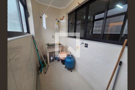 Área de Serviço de apartamento para alugar com 3 quartos, 182m² em Vila Caiçara, Praia Grande