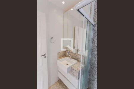 Banheiro da Suíte de apartamento à venda com 3 quartos, 164m² em Santa Tereza, Belo Horizonte