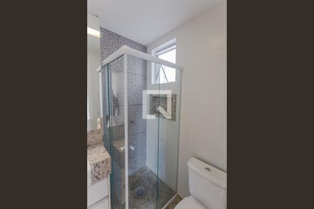 Banheiro da Suíte de apartamento à venda com 3 quartos, 164m² em Santa Tereza, Belo Horizonte
