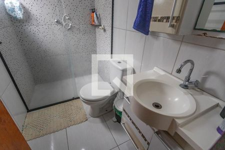 Banheiro da suíte 1  de casa à venda com 2 quartos, 150m² em Centro, Diadema