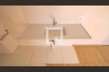 Sala/Cozinha de apartamento para alugar com 2 quartos, 35m² em Fazenda da Juta, São Paulo