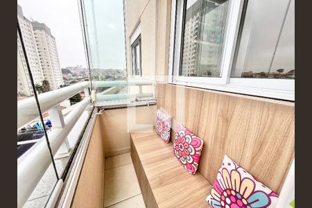 Varanda da Sala de apartamento à venda com 2 quartos, 52m² em Imirim, São Paulo