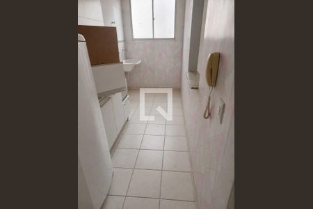 Cozinha de apartamento para alugar com 2 quartos, 45m² em Parque dos Lagos, Ribeirão Preto