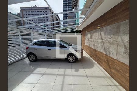 Fachada de casa de condomínio para alugar com 3 quartos, 84m² em Vila Tupi, Praia Grande