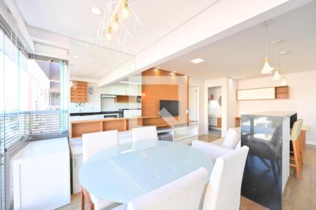 Varanda de apartamento à venda com 1 quarto, 49m² em Mirandópolis, São Paulo