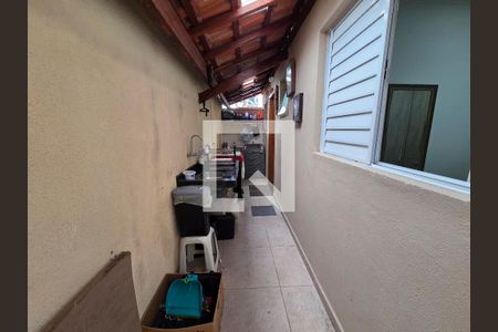 Churrasqueira de casa de condomínio para alugar com 2 quartos, 60m² em Parque das Americas, Praia Grande