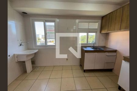 Cozinha de apartamento para alugar com 1 quarto, 41m² em Restinga, Porto Alegre