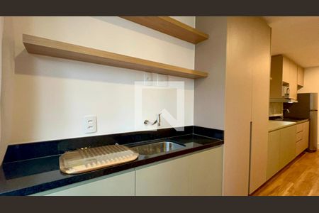 Detalhe de kitnet/studio para alugar com 1 quarto, 26m² em Pompeia, São Paulo