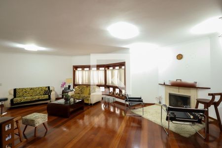 Sala de estar de casa à venda com 4 quartos, 399m² em Campo Grande, São Paulo