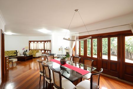Sala de jantar de casa à venda com 4 quartos, 399m² em Campo Grande, São Paulo