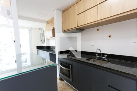 Cozinha de kitnet/studio para alugar com 1 quarto, 38m² em Vila Andrade, São Paulo