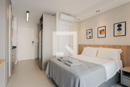Quarto de apartamento para alugar com 1 quarto, 25m² em Jardim Paulistano, São Paulo